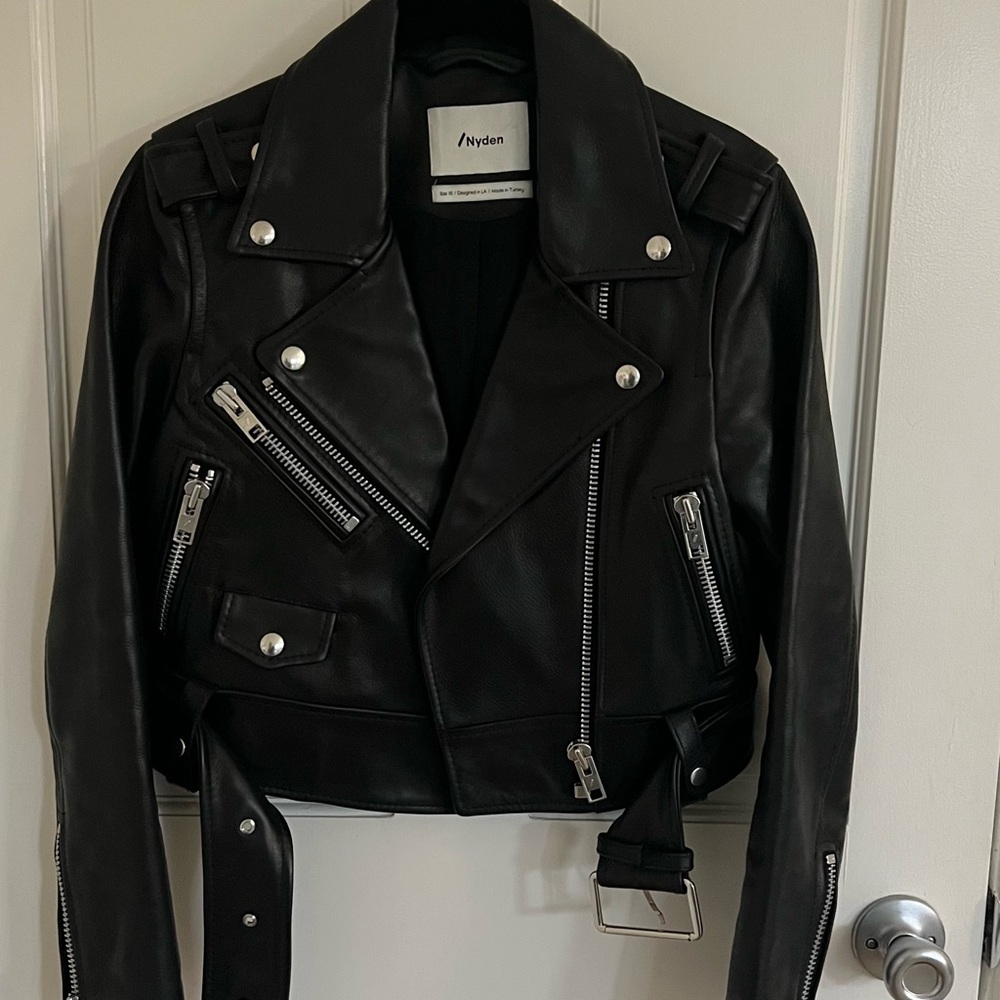 Women's Black Leather Jacket